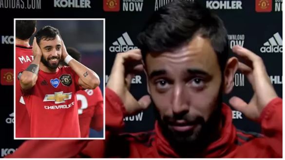 Bruno Fernandes Oo Sharraxaad Ka Bixiyey Sababta Uu Dhegaha
