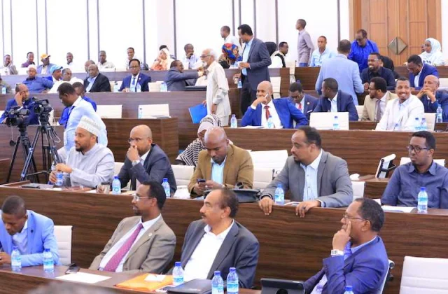 Golaha Shacabka oo ka garramaya qodobada u harsan ee waqti