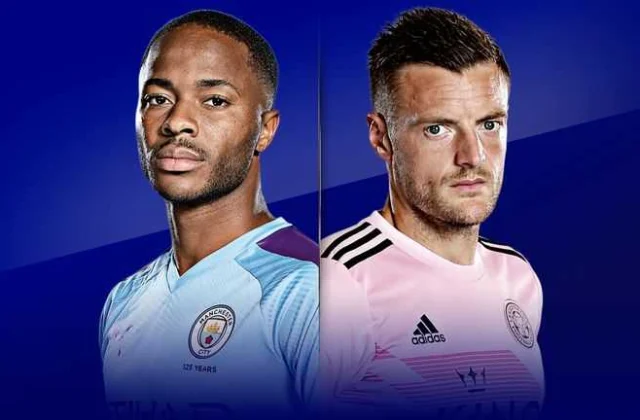 Shaxda Rasmiga Ah Ee Kulanka Manchester City vs Leicester –