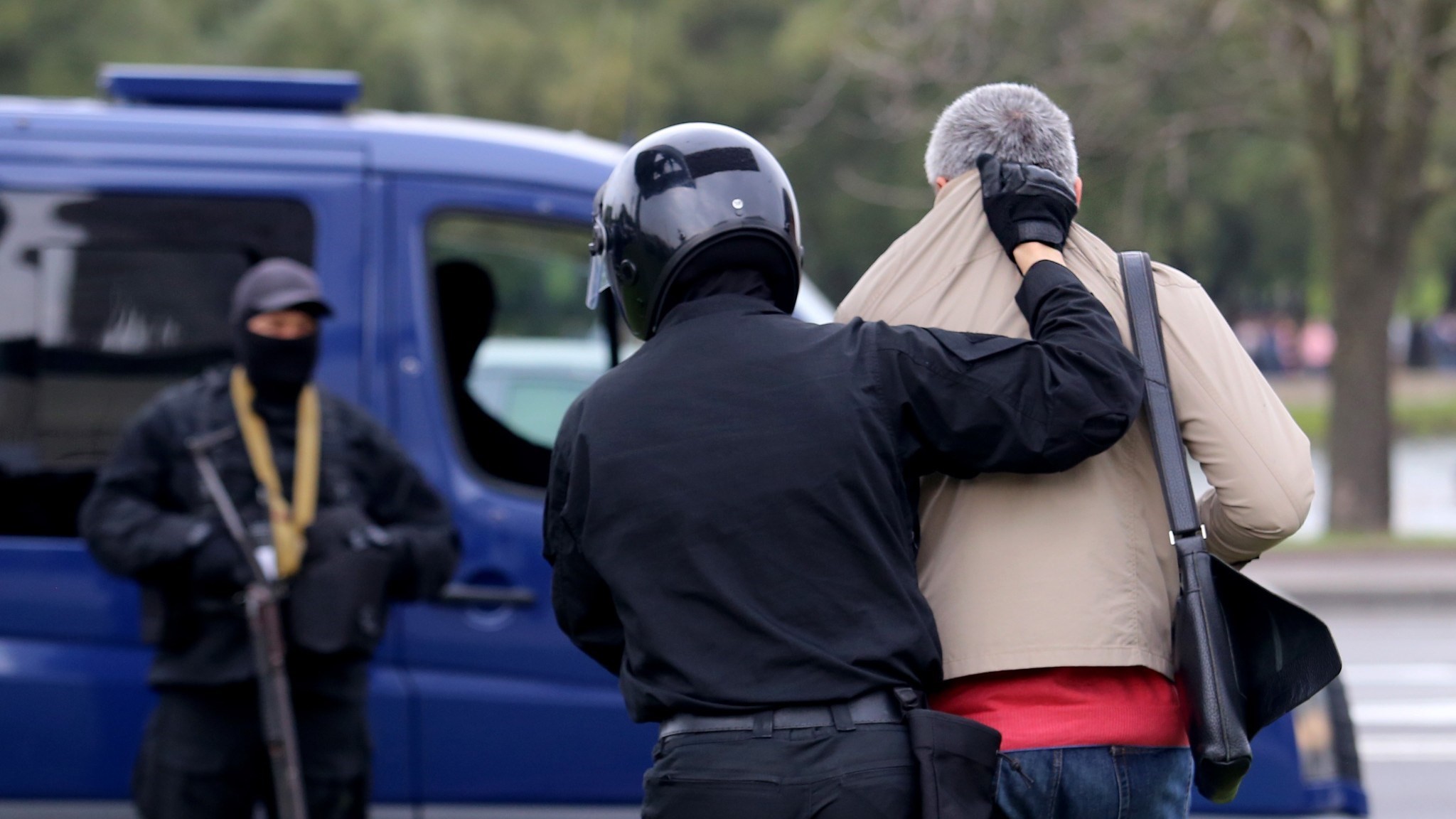 Tear gas and shock grenades