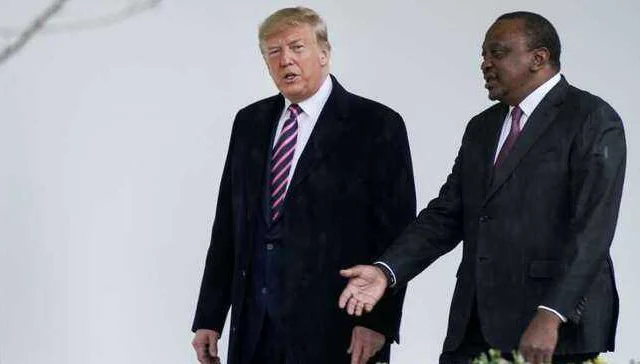 The United States is asking Kenya to publicly support Israel or forget about the free trade agreement