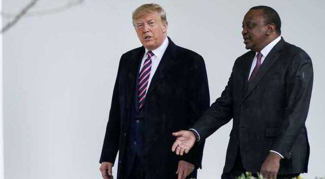 The United States is asking Kenya to publicly support Israel or forget about the free trade agreement