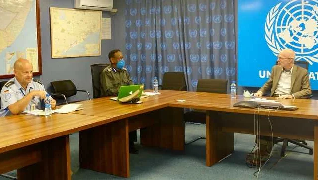UN envoy meets police chief in Somalia before election