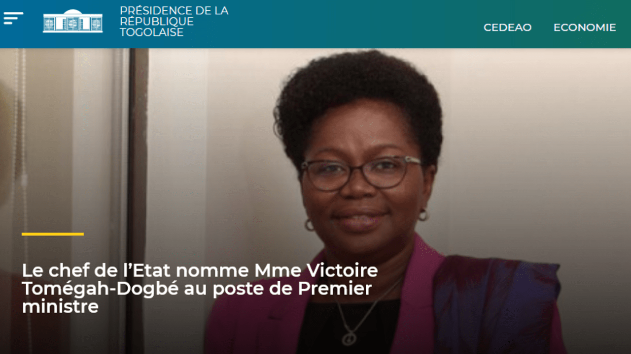 Victoire-Sidemeho-Tomegah-Dogbe-1st-female-Prime-Minister-since-independence