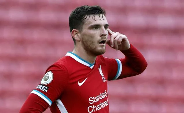Maxay Ciyaartoyda Liverpool Ku Sameeyeen Andy Robertson