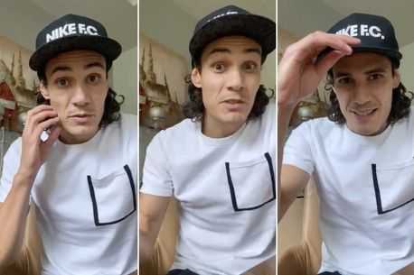Ma Durtaba? Edinson Cavani Oo Sheegay Inuu Man United Ka