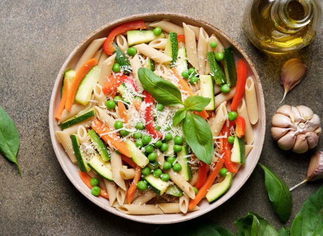 the 22 finest suggestions to begin dropping weight 115 vegetable pasta primavera with carrots zucchini peppers peas