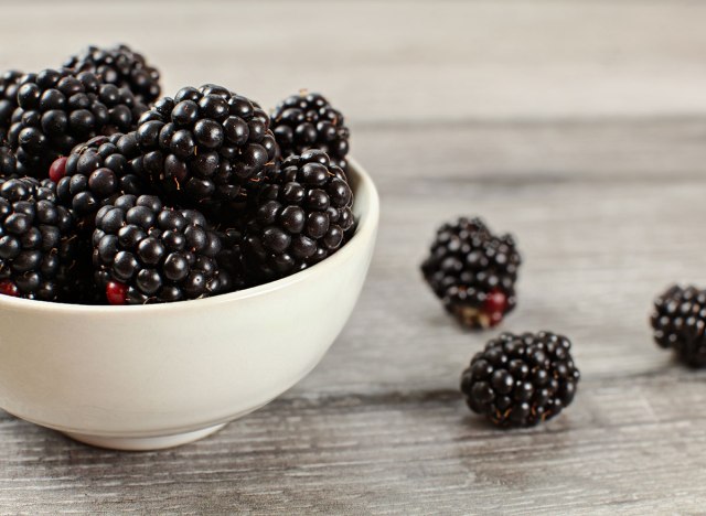 40 suggestions for males who need to lose weight after 40 235 blackberries in white bowl