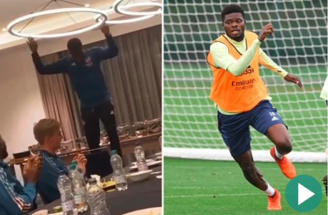 Saxiixa Cusub Ee Arsenal Thomas Partey Oo Lagu Qasbay Inuu