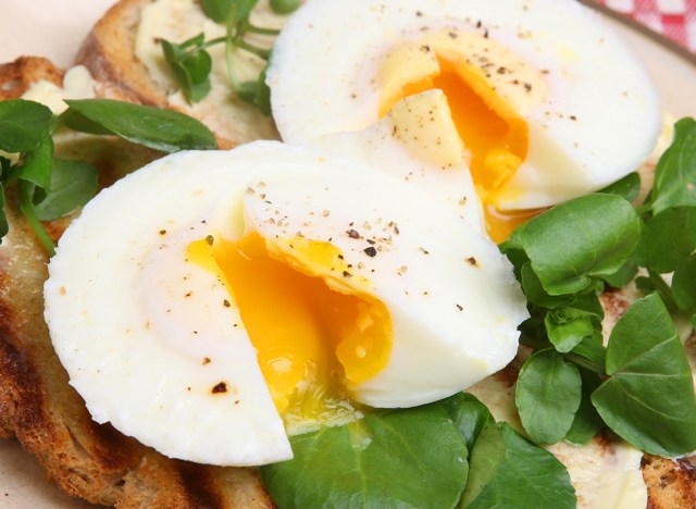 poached eggs