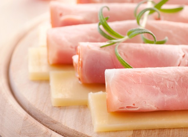 Turkey slices cheese