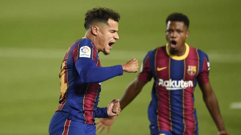 Barcelona Oo Taako Ku Qabatay Sevilla, Coutinho Oo Guuldarro