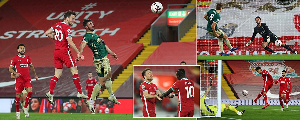 Liverpool Oo Guul Cidhiidhi Ah Ka Gaartey Sheffield United