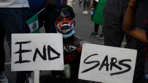 Nigerian youths return to the streets to protest police brutality
