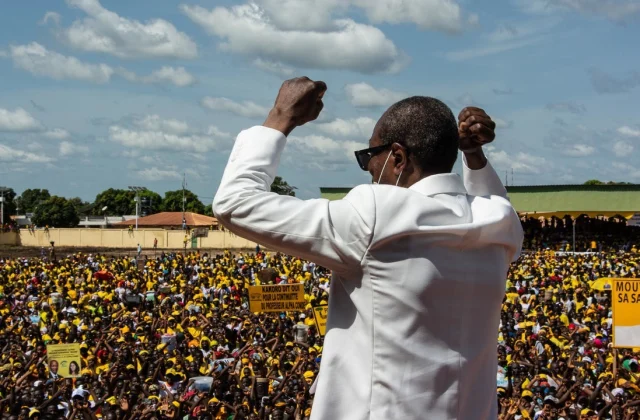 Alpha Condé mobilizes in its stronghold of Higher Guinea