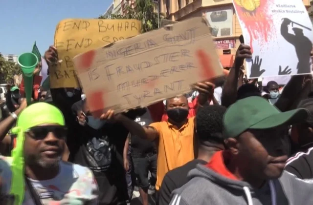 Anger in South Africa and overseas over police brutality in Nigeria