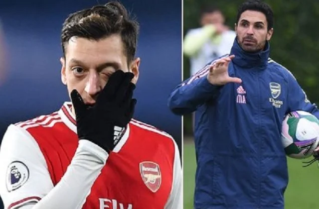 Mikel Arteta Oo Qaadaya Tallaabo Uu Ku Bahdilayo Mesut Ozil
