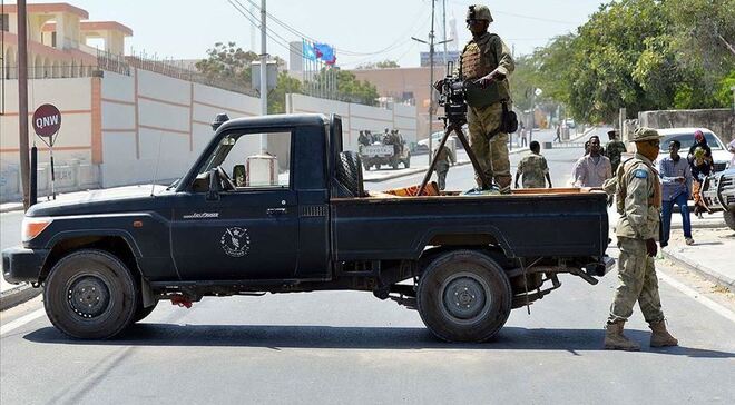 Bomb kills troopers in Somalia when struggle on al-Shabab breaks out