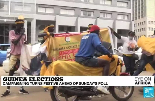 Candidates within the final a part of Guinea’s presidential election