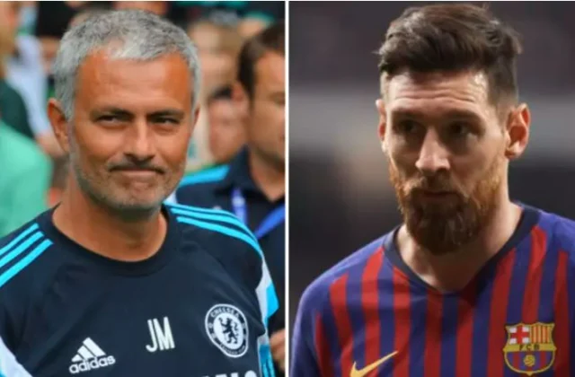 Wada Sheekeysigii Dhexmaray Jose Mourinho & Lionel Messi Ee