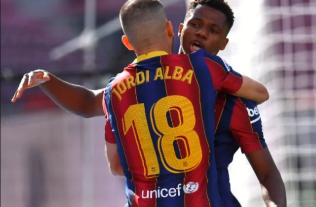 17 Jirka Barcelona Ansu Fati Oo Jabiyay Rikoodhka El Clasico