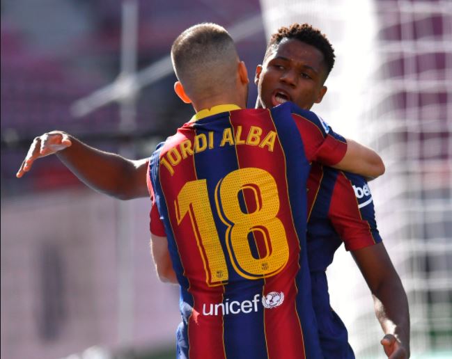 17 Jirka Barcelona Ansu Fati Oo Jabiyay Rikoodhka El Clasico