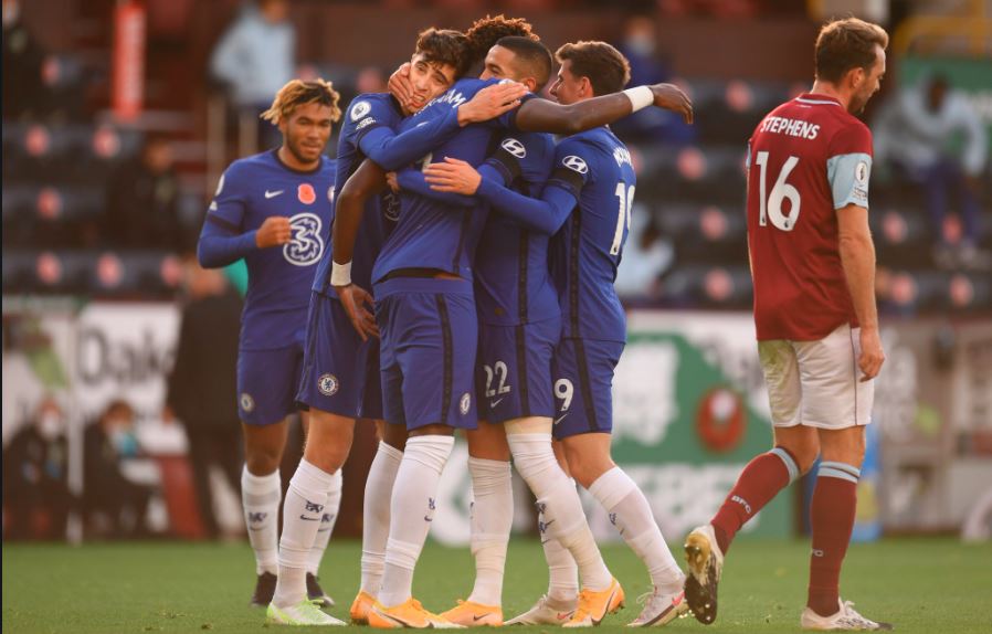 Chelsea Oo Xasuuqday Burnley, Hakim Ziyech & Timo Werner Oo
