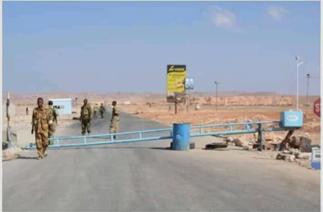 Ciidamada ammaanka DG Puntland oo Boosaaso ka sameeyay