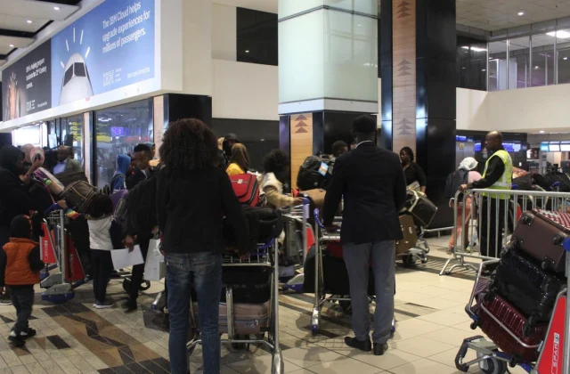 Covid-19 in South Africa: resumption of international flights
