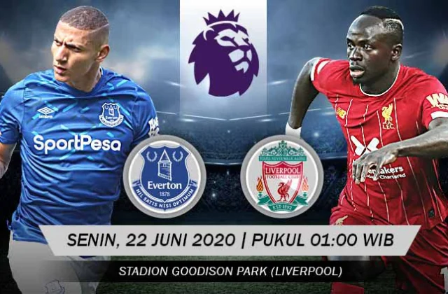 Shaxda Rasmiga Ah Ee Kulanka Everton vs Liverpool – Jurgen