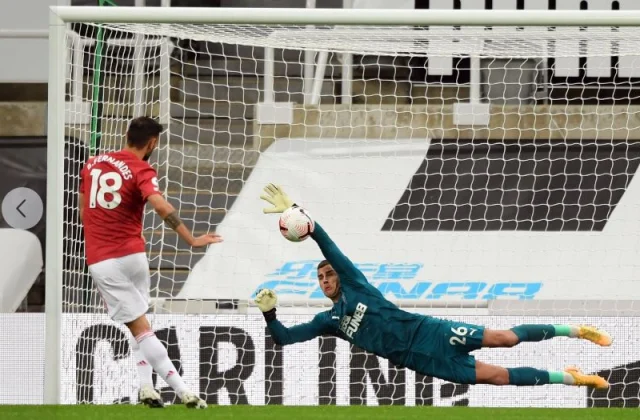 Bruno Fernandes Oo Qirtay Inuu Qalad Sameeyey Markii Uu