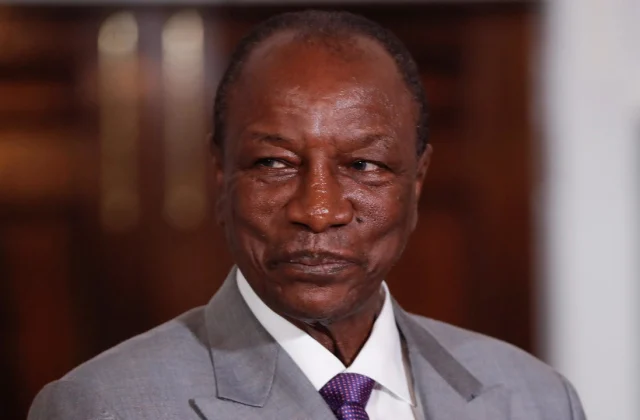 Guinea’s President Alpha Condé wins re-election with 59.5% of the vote