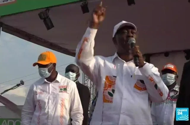 Ivory Coast Ouattara declares financial system in controversial bid for third time period