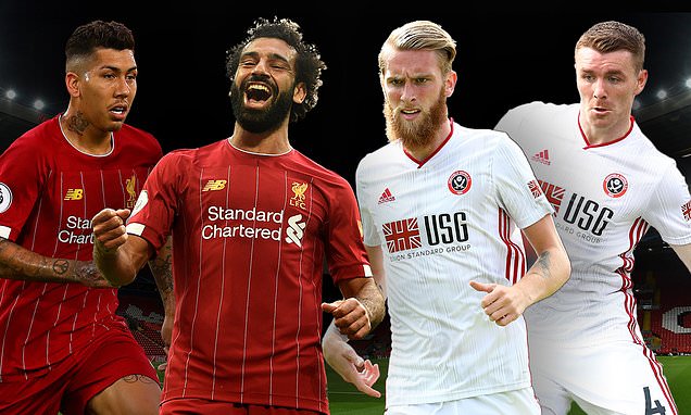 Shaxda Rasmiga Ah Ee Kulanka Liverpool vs Sheffield United –
