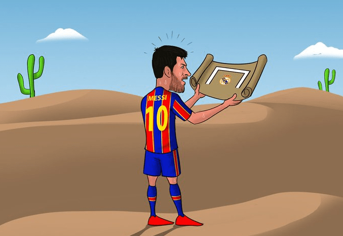 Lionel Messi Oo Inkaari Kaga Ku Habsatey Kulamada El Clasico Tan