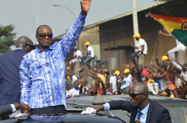 Greater than 90 killed in protests in opposition to Guinea’s president Alpha Conde, the opposition group mentioned