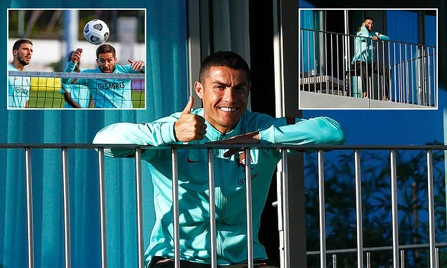 Cristiano Ronaldo Oo Daawaday Tababarkii Xulka Qaranka