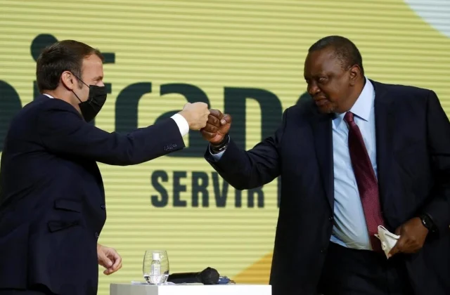 The economy at the heart of Kenyan President Uhuru Kenyatta’s visit to France