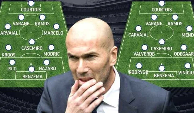 Zinedine Zidane Oo Soo Saaray Liiska Ciyaartoyda Real Madrid