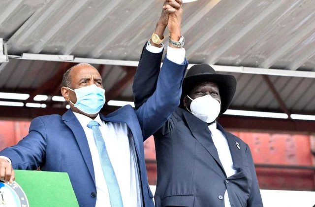 a historic peace treaty signed between the government and the rebels