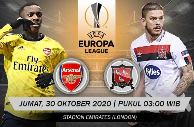 Shaxda Rasmiga Ah Ee Kulanka Arsenal vs Dundalk – Mikel