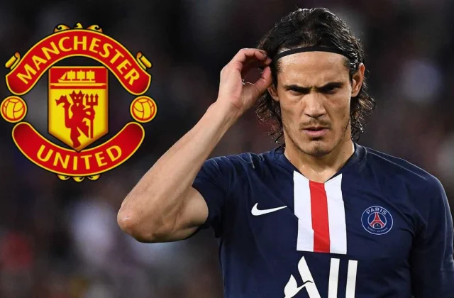 Lambarka Uu Edinson Cavani U Xidhan Doono Manchester United