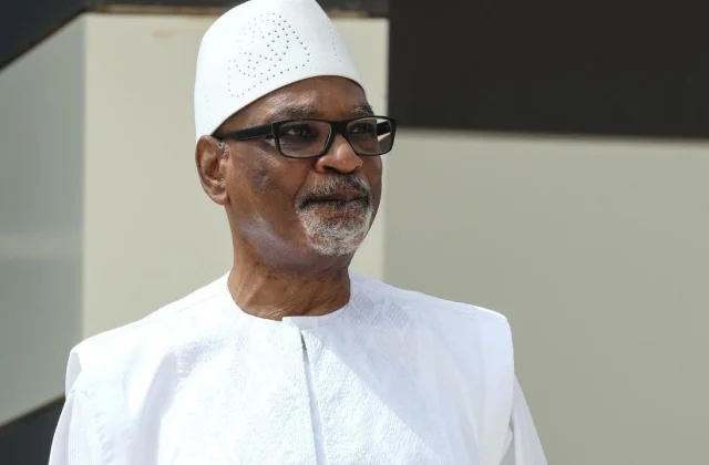 former president Ibrahim Boubacar Keïta back in Bamako