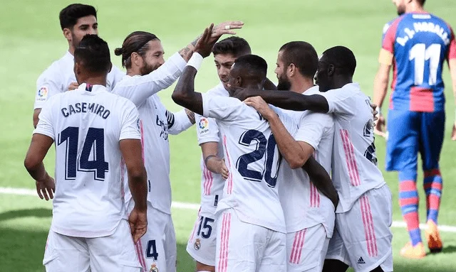 Real Madrid Oo Guul Dahabi Ah Kasoo Gaadhay Levante,