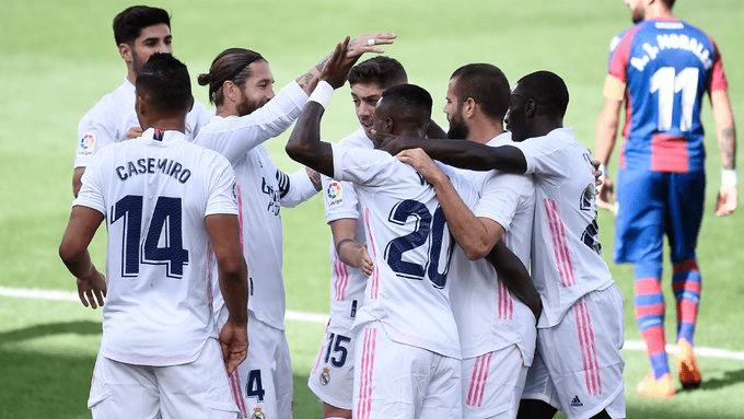 Real Madrid Oo Guul Dahabi Ah Kasoo Gaadhay Levante,