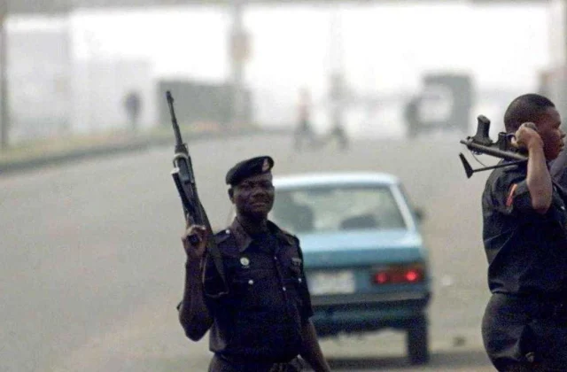 police host Instagram live with singer Naira Marley