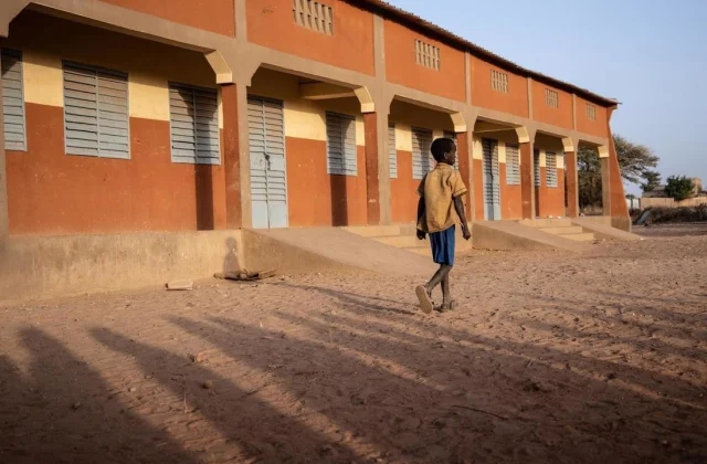 the dismay of teachers fleeing the jihadist threat