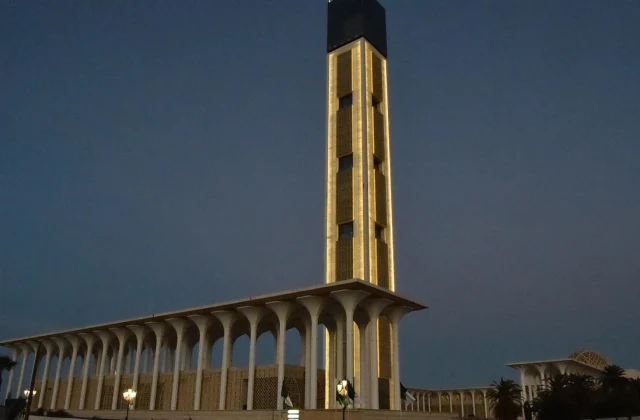 the great mosque in Algiers consecrated today
