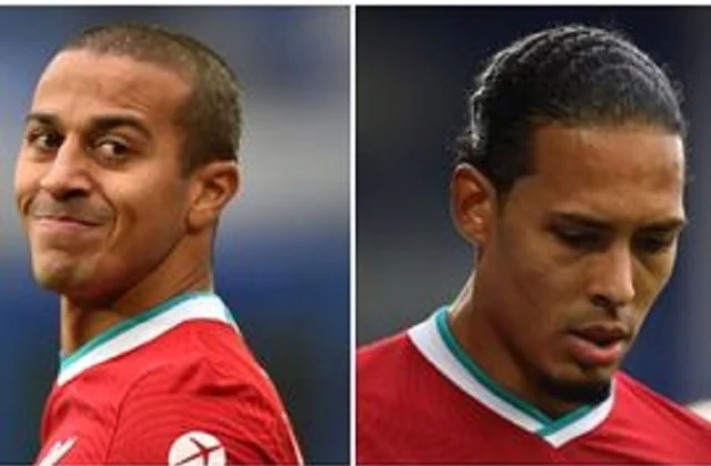 Waqtiyada Ay Soo Laabanayaan Thiago, Matip, Fabinho, Keita,