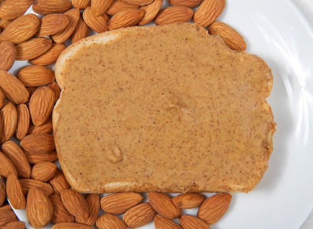 almond butter toast